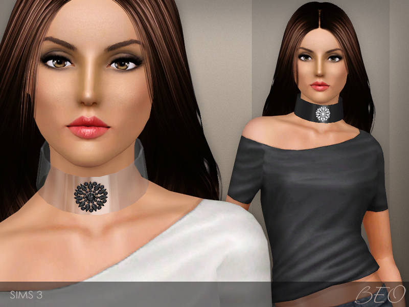 Cuff necklace for Sims 3 by BEO